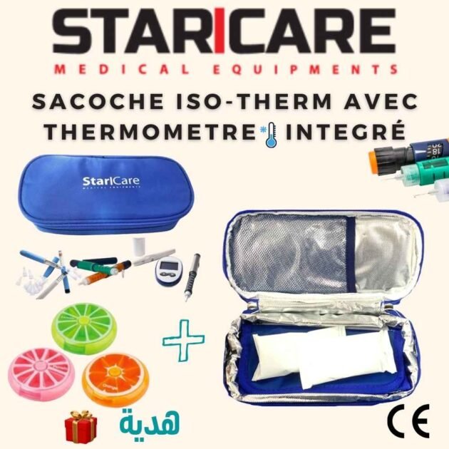 SACOCHE ISO-THERM AVEC THERMOMETRE integré